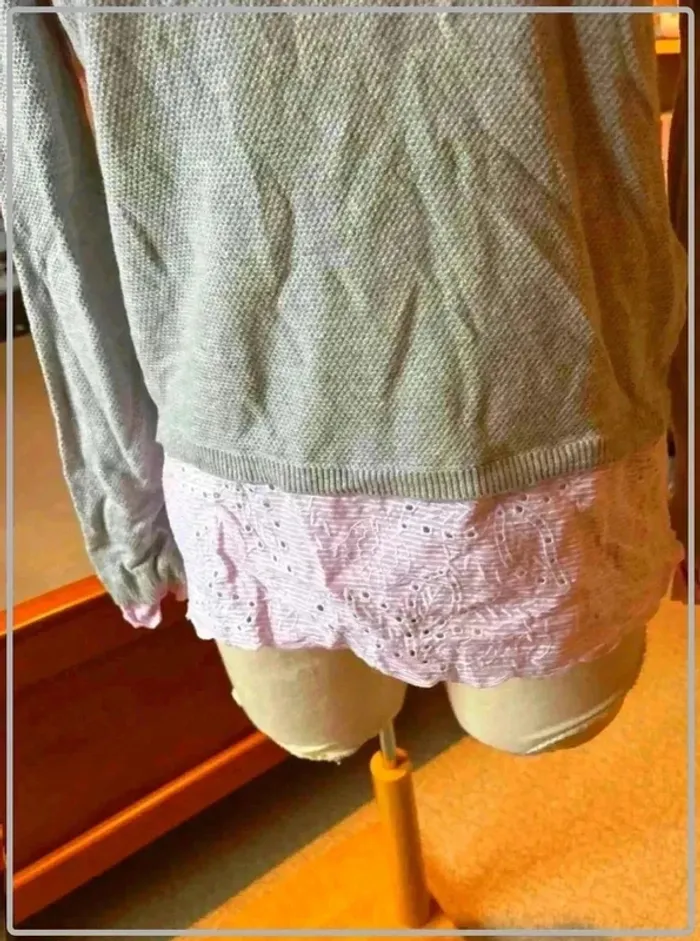 Tres jolie pull chemise taille 40 - photo numéro 6