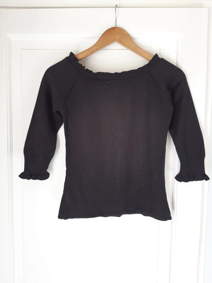 Pull fin manches 3/4 - photo numéro 2