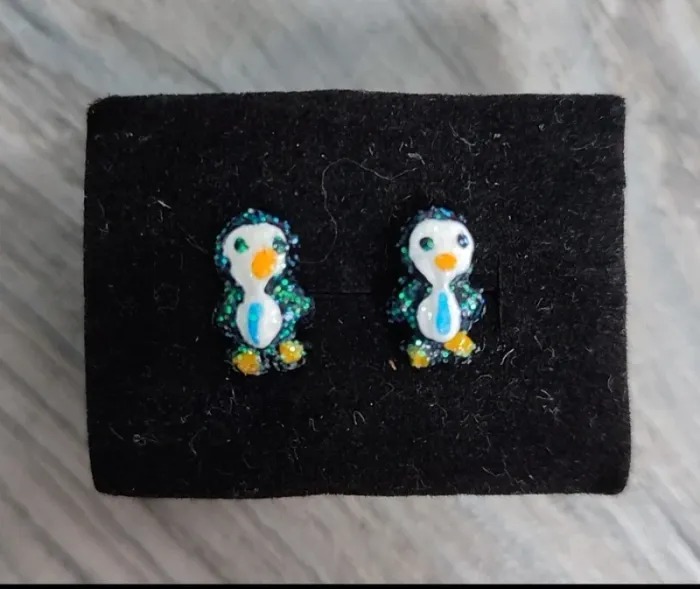 Boucles d'oreilles pingouins