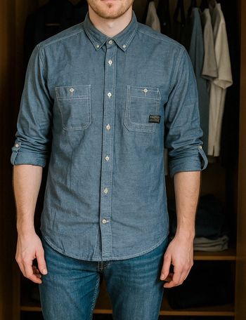 Chemise en jean's Angelo Litrico by C&A taille M