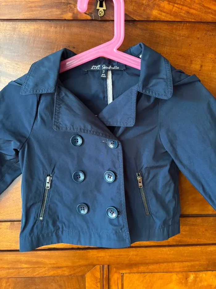 Coupe vent / imperméable Lili Gaufrette 2 ans parfait état - photo numéro 2