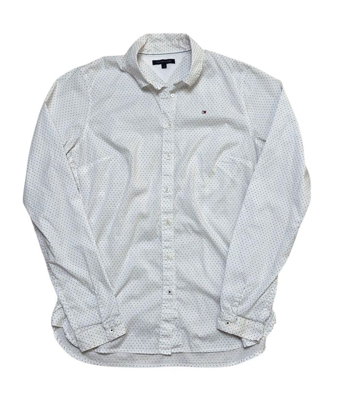 Chemise Blanche a pois Tommy Hilfiger taille 34