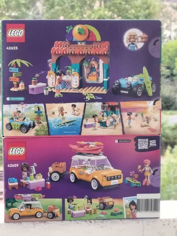 Lego Friends le voyage en voiture entre amies et le bar à smoothie - photo numéro 3