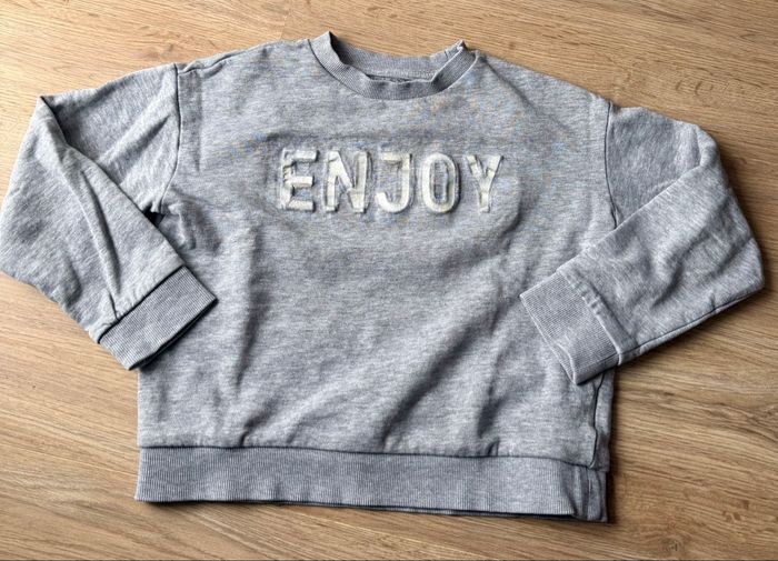 Pull gris « Gémo »