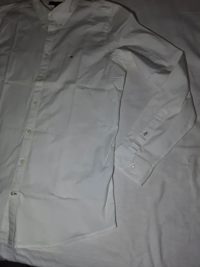 Chemise blanche tommy hilfiger - photo numéro 2