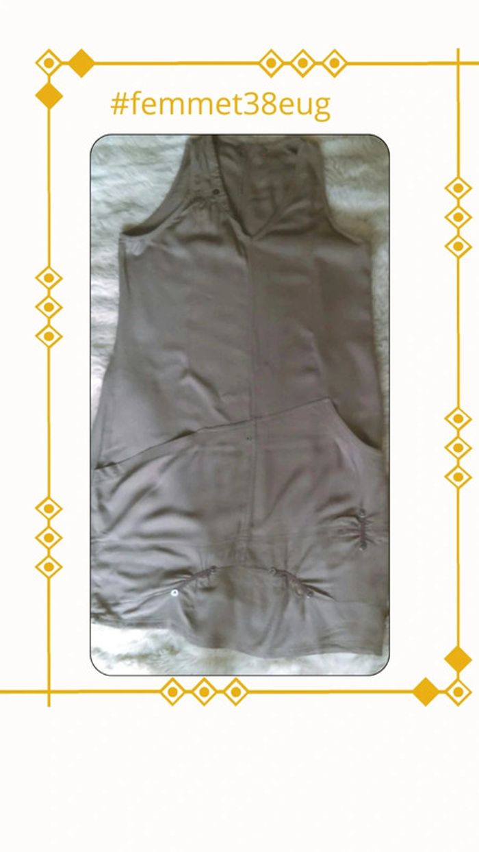 Robe fluide femme été T38 - Mia Soana - photo numéro 3