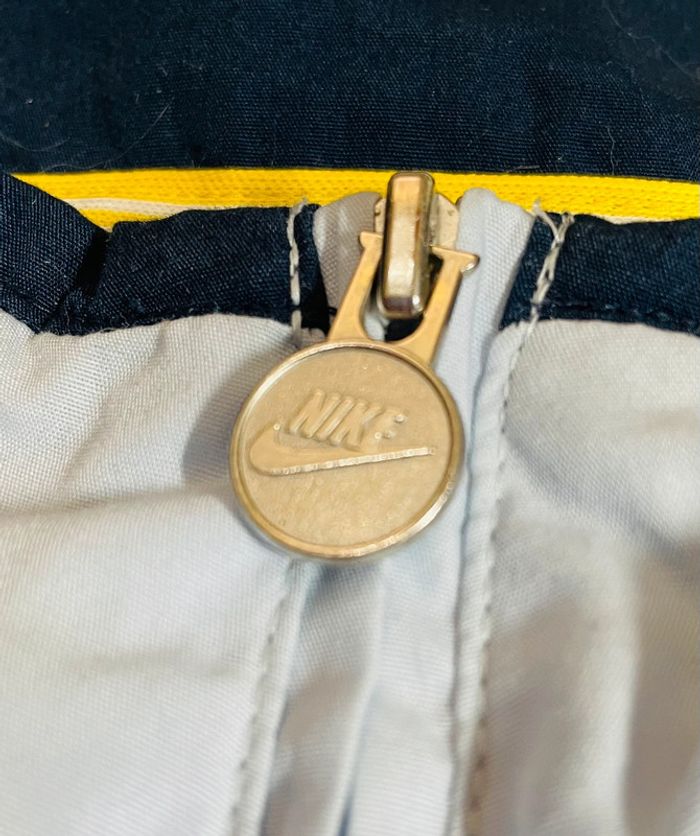 Veste Nike zip vintage année 2000 bleu - Nike logo brodé - Taille S - photo numéro 4