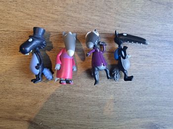 Lot figurine le loup