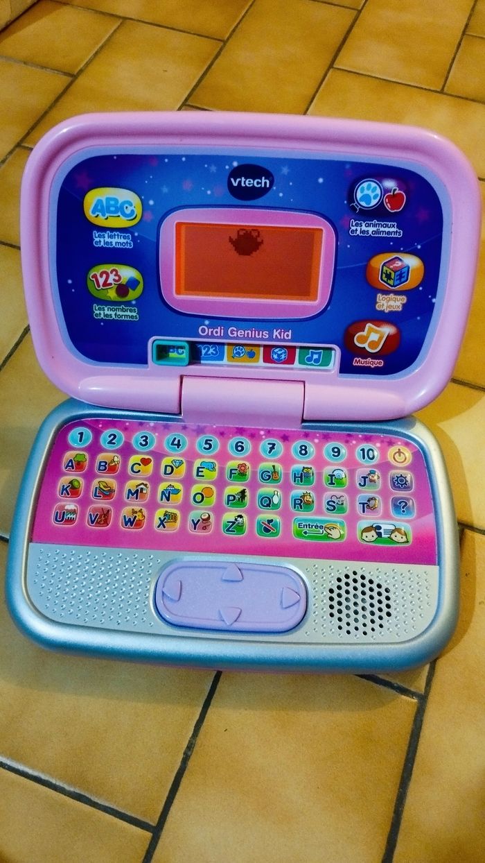 Ordinateur rose vtech