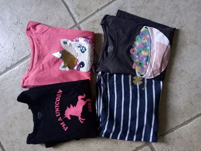 Lot de 4 t-shirts Kiabi - photo numéro 8