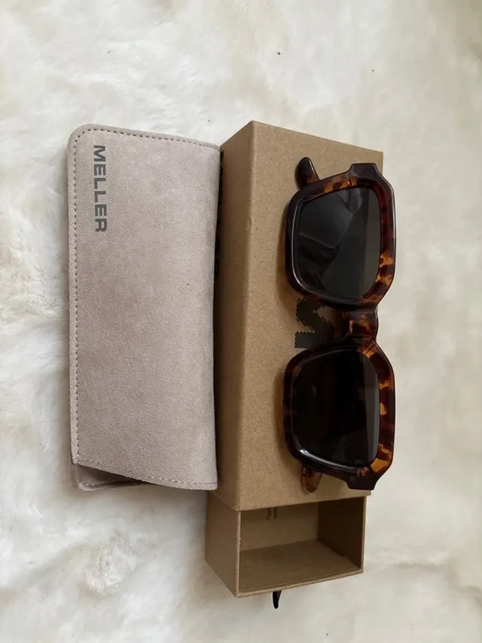 Lunettes de soleil marrons meller - photo numéro 5