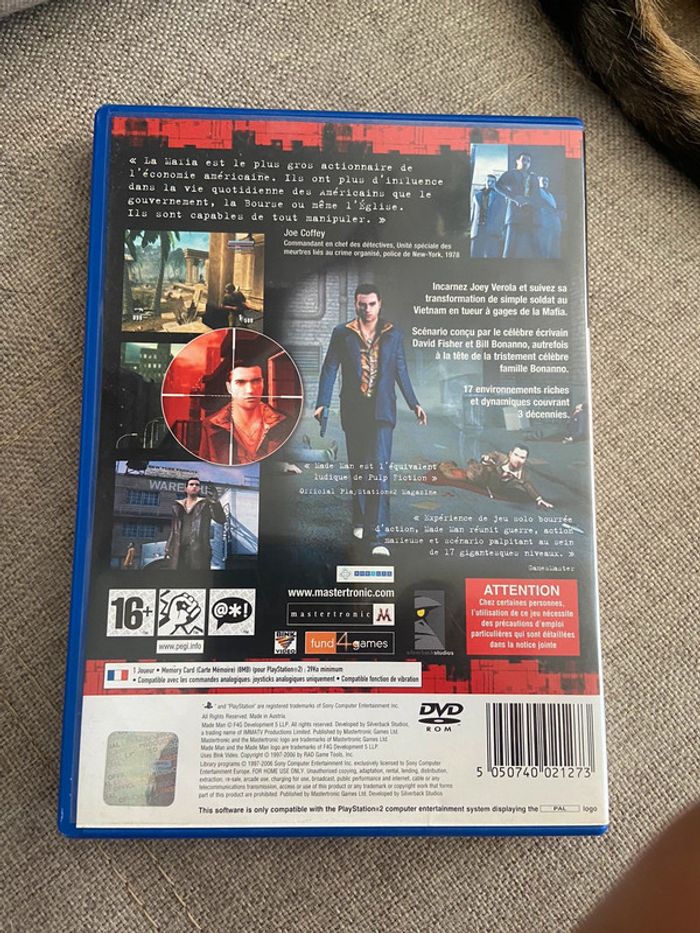 Jeu Ps2 Mademan - photo numéro 3
