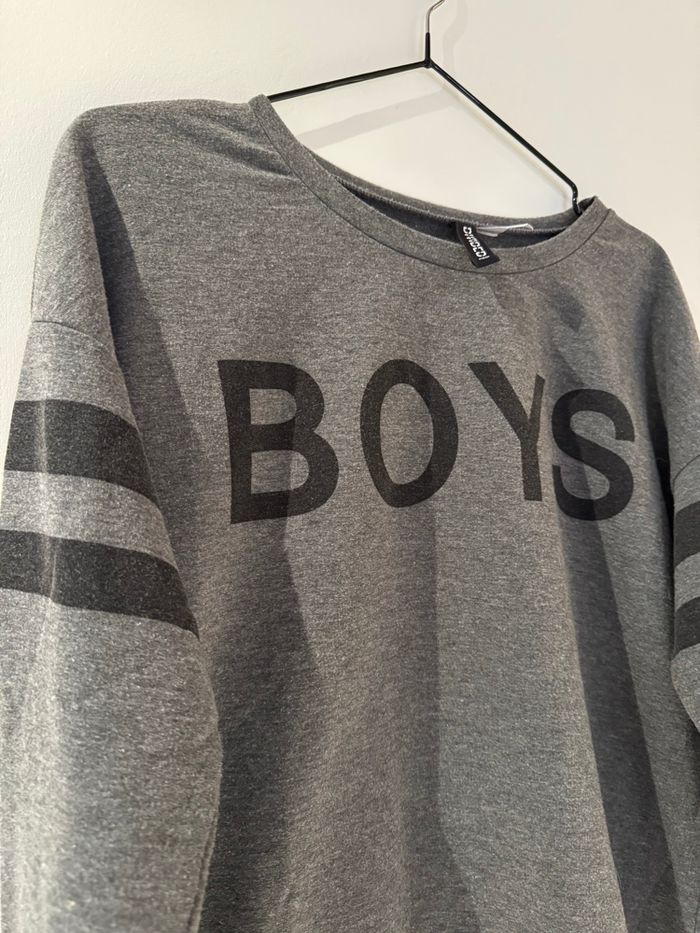 Pull gris - H&M - photo numéro 2