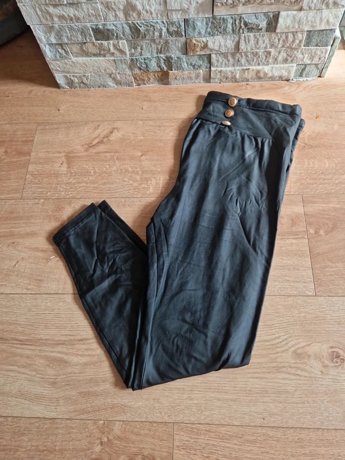 Legging grossesse simili