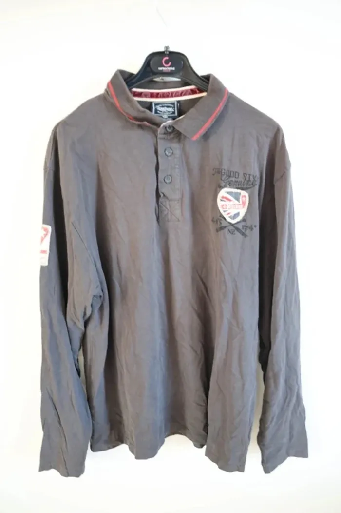 C53 polo gris Deeluxe XXL
