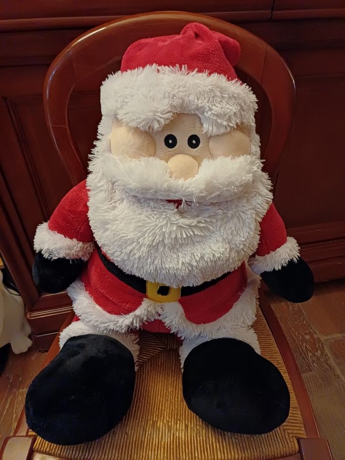 Peluche père Noël 60 cm