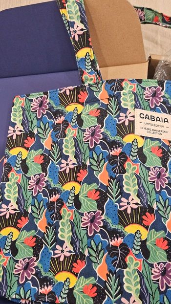 Tote bag anniversaire 10 ans Cabaïa