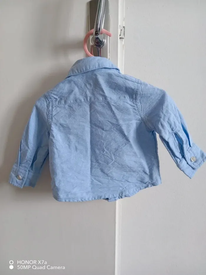 2ème chemise 0-3mois Primark - photo numéro 2