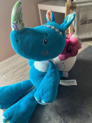 Peluche Marius rhinocéros