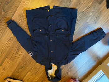 Manteau rembourré mixte bleu XL