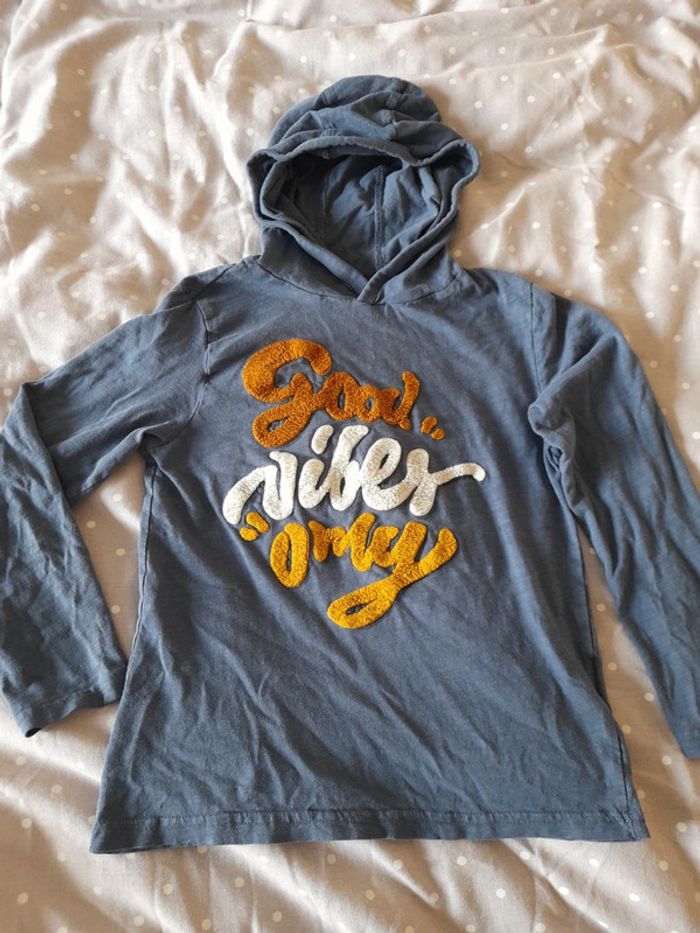 Tee-shirt bleu - photo numéro 2