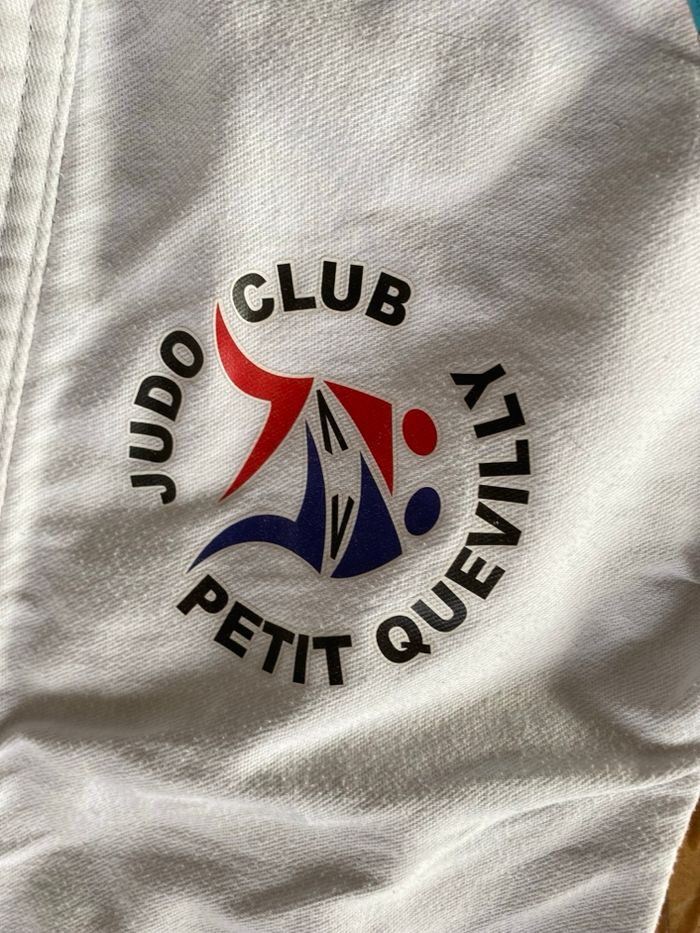 Kimono judo club petit Quevilly 8-10 ans Adidas - photo numéro 4