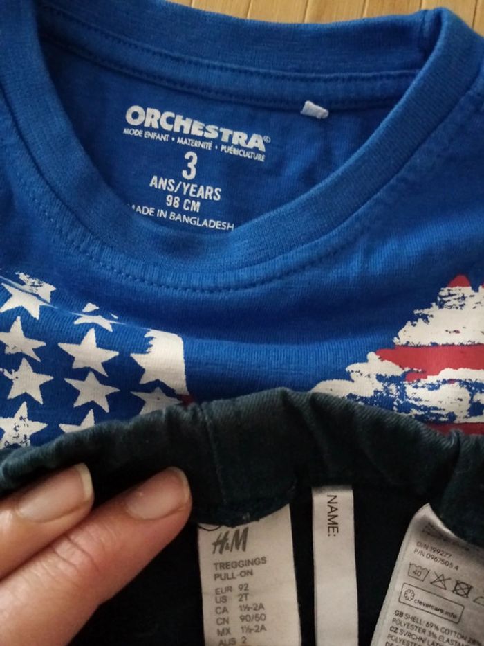 Ensemble h&m orchestra 2ans garçon - photo numéro 2