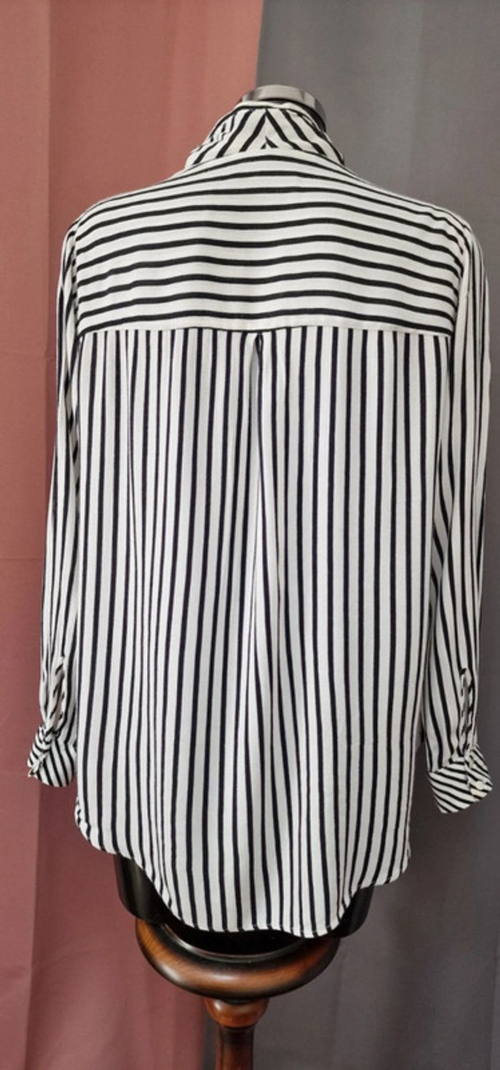 Blouse rayée fluide - photo numéro 2