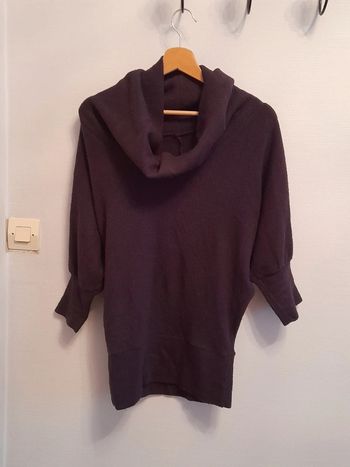 Magnifique pull violine