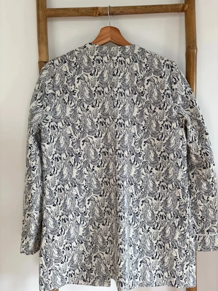 Veste motif perroquet naf naf taille 38 - photo numéro 13