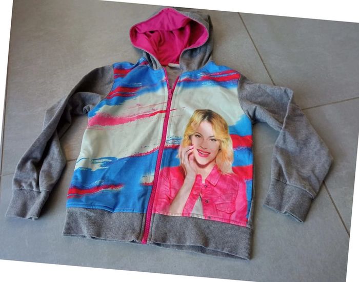 Gilet zippé Violetta