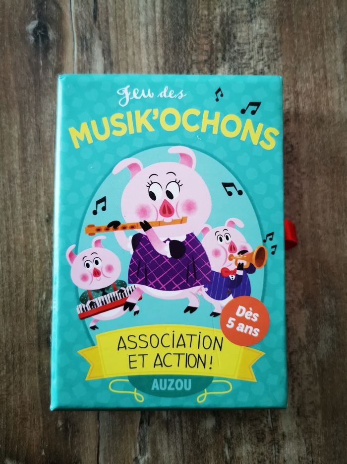 Jeu de société Auzou :  le musik'ochons