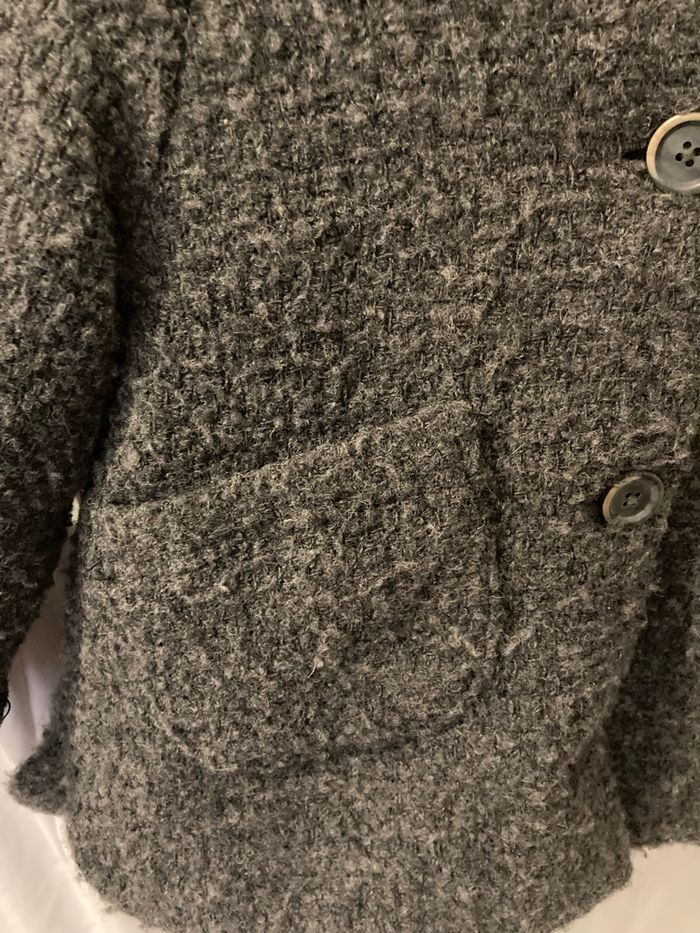ZARA manteau gris bouclette – 2/3 ans – très bon état - photo numéro 5