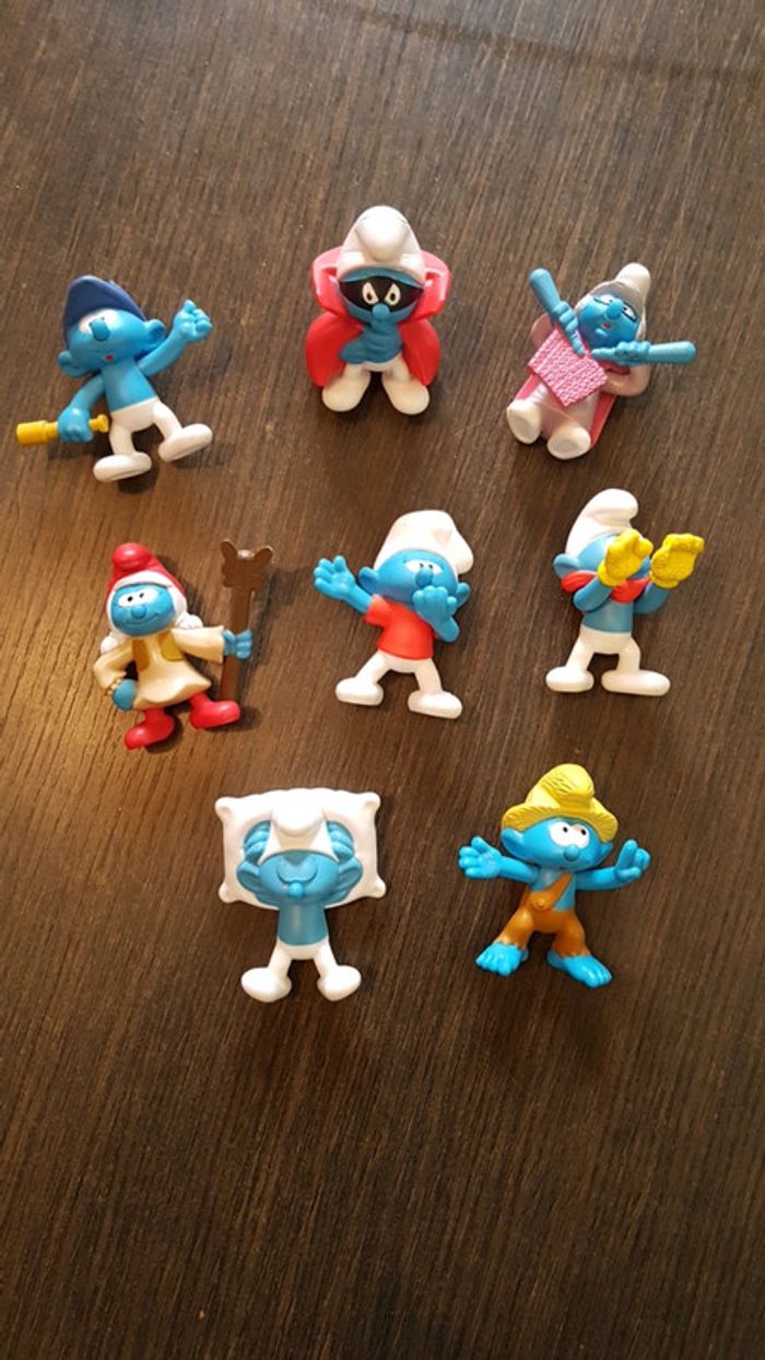 Figurines schtroumpfs