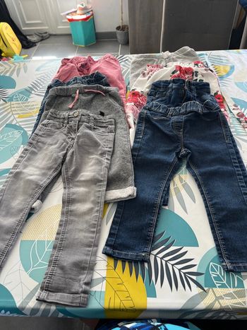 Lot pantalons