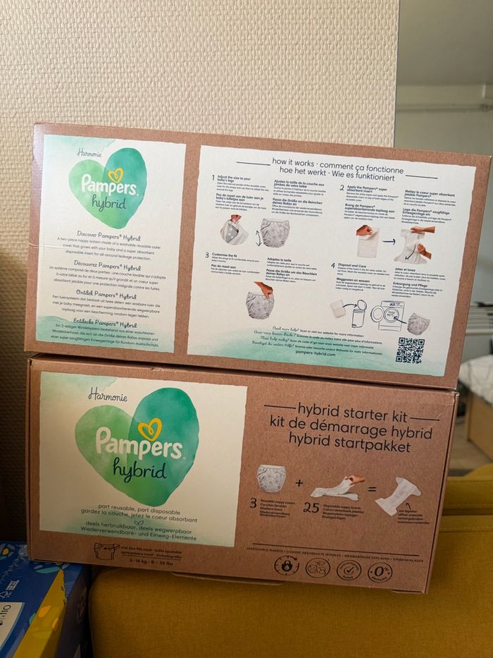 Kit de démarrage Pampers hybrid x2