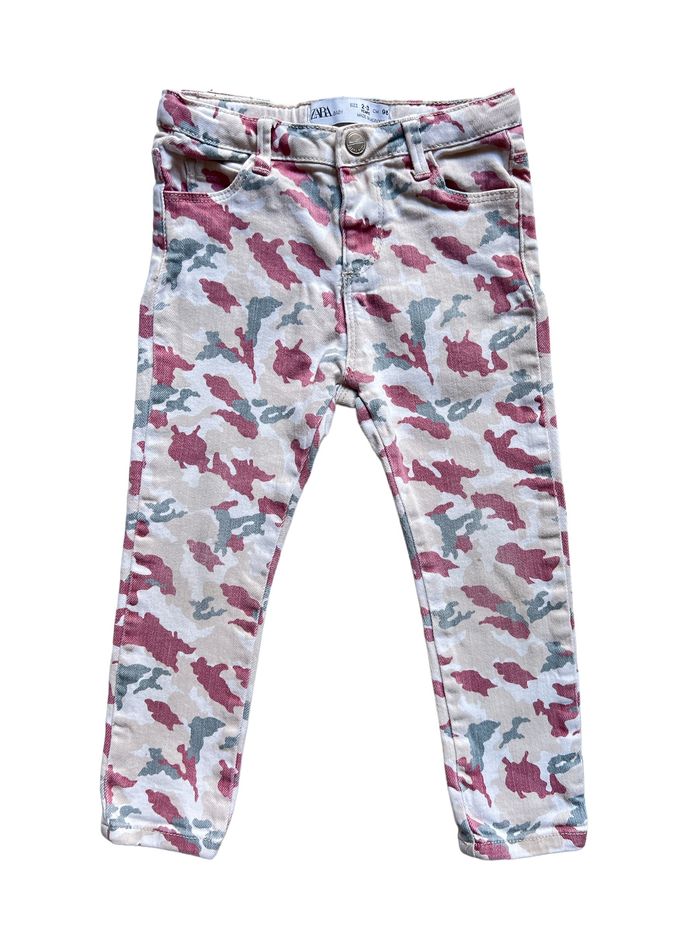 Jeans militaire rose Zara