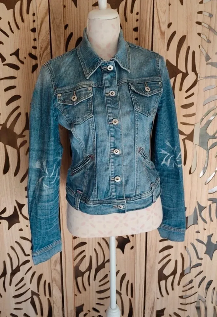 Veste en jean Taille 42 Bonobo - photo numéro 3