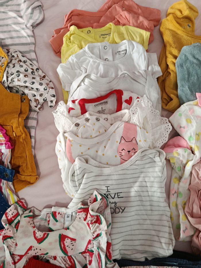 Lot vêtements fille 6 mois - photo numéro 8