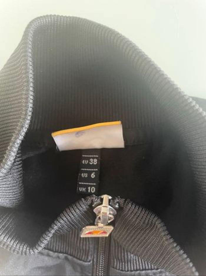 Veste vintage Ellesse noire – Logo brodé & bandes pression - photo numéro 9