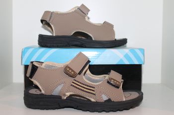 petite sandales nus pieds marrons 30