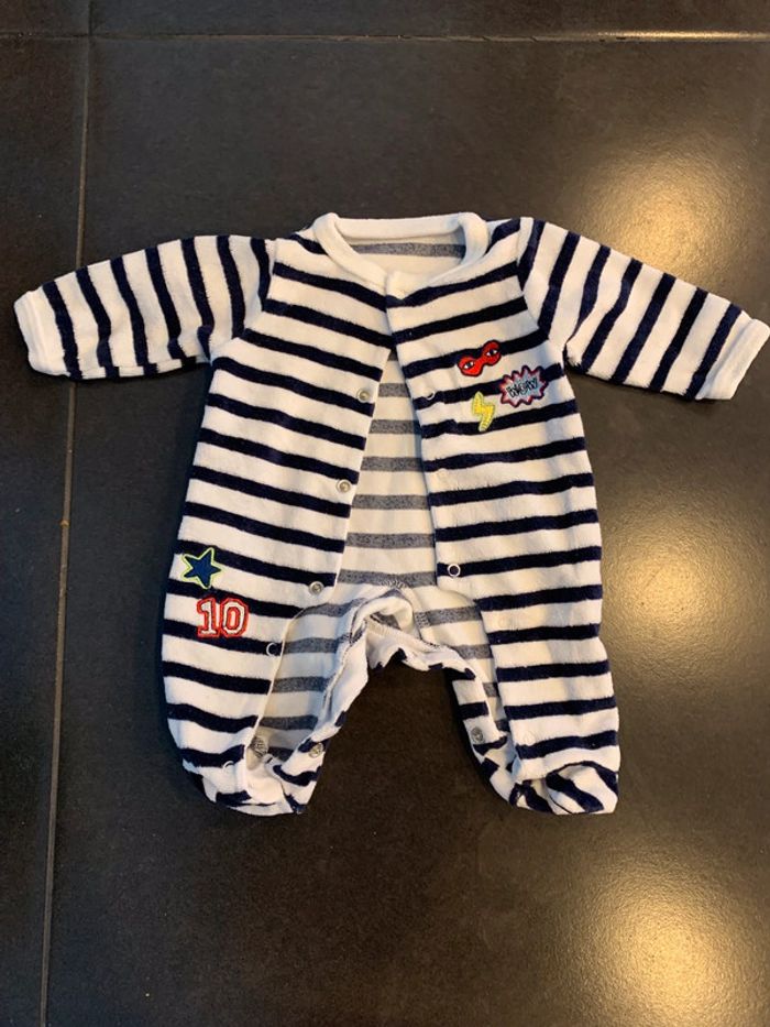 Lot pyjama garçon naissance taille 50cm - photo numéro 4