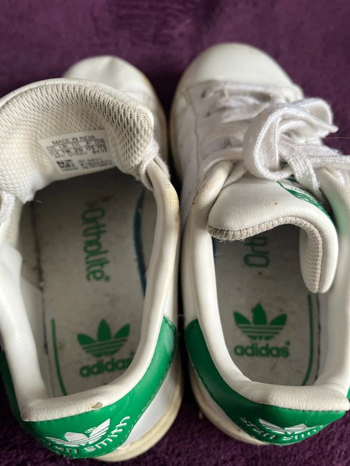 Stan Smith verte pointure 29 - photo numéro 8