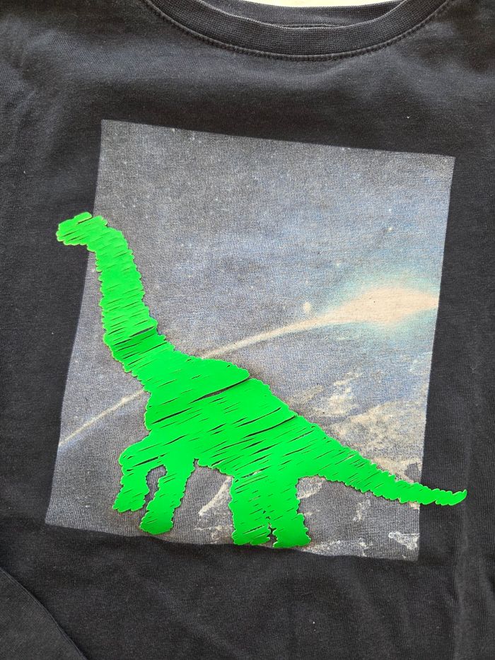 T-shirt ml dinosaure - photo numéro 2
