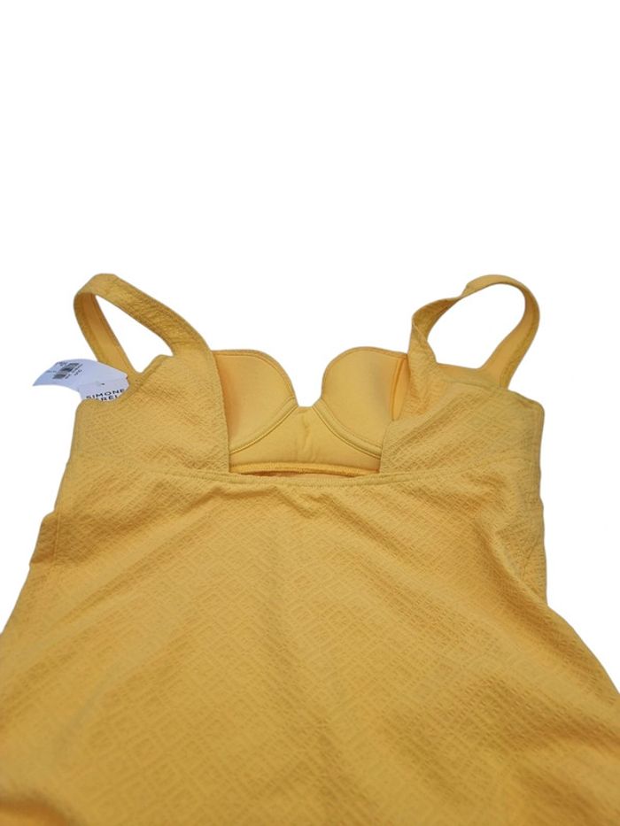 Simone Pérèle Maillot de bain 1 pièce sans armature - Jaune Mimosa - photo numéro 7