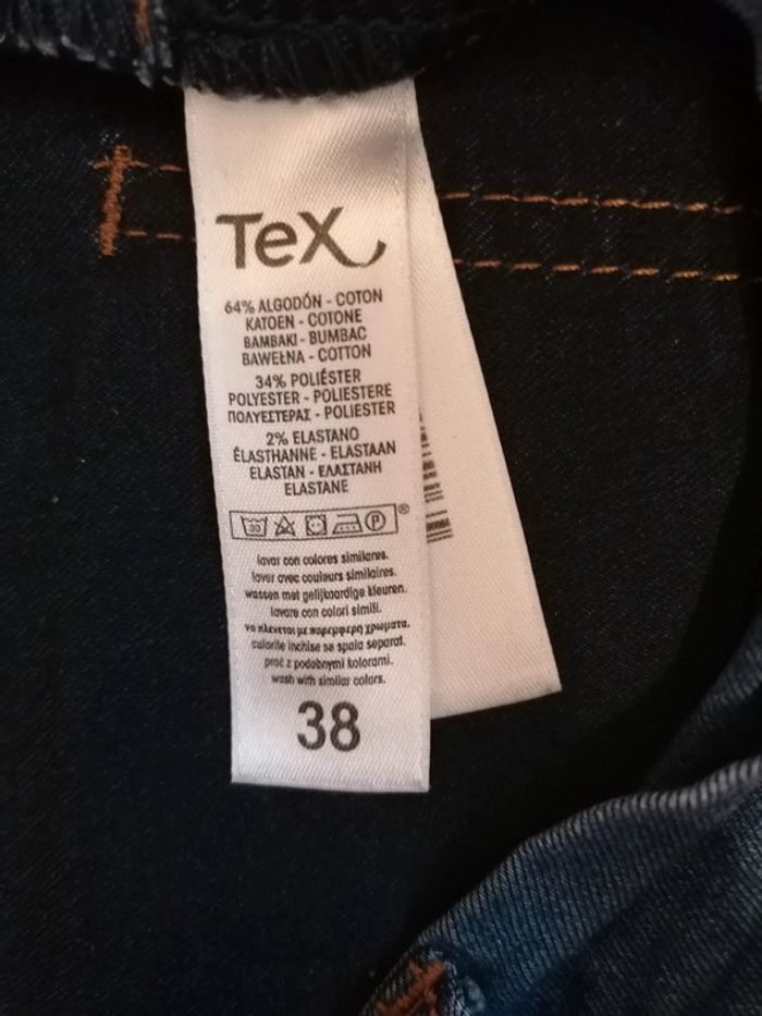 Jegging Tex 38 (taille 40 mesures en photo - photo numéro 4