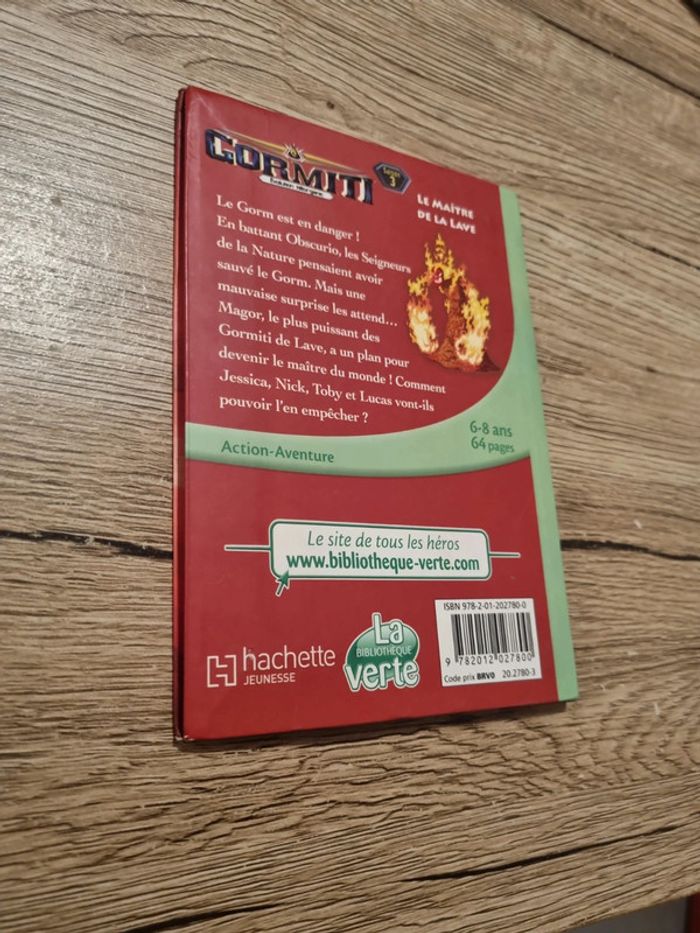 livre gormiti évolution néorganic
Le maître de la lave
Saison 3 - photo numéro 3