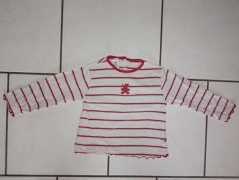 Maillot manches longues fille 92 cm (3 ans)