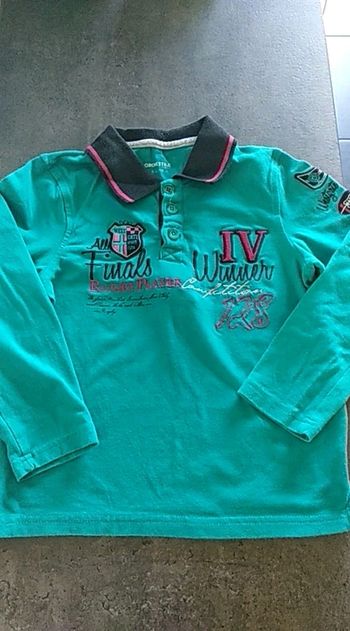 Polo manches longues 6 ans
