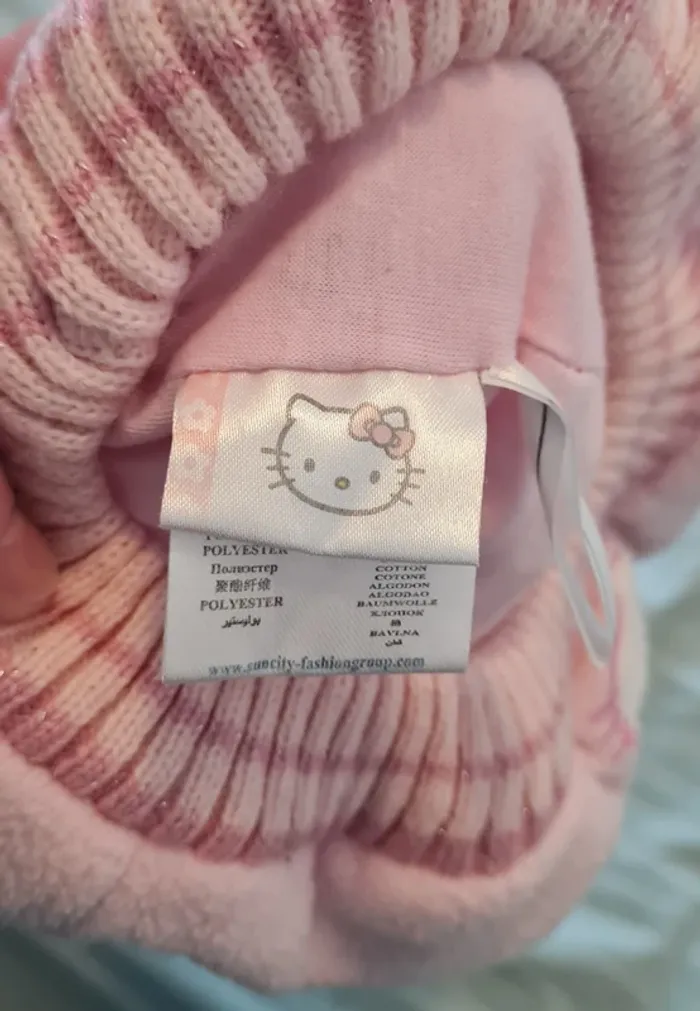 Béret d'hiver Hello Kitty - photo numéro 5